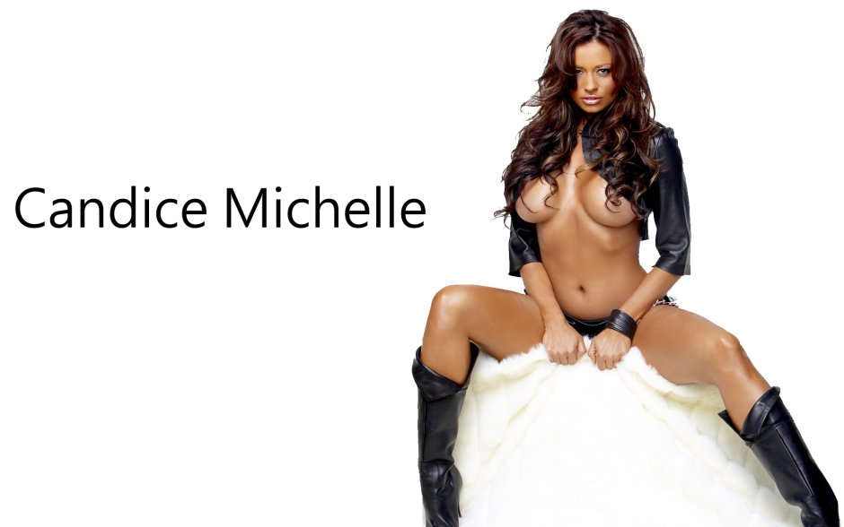 Candice Michelle photo shoot naked