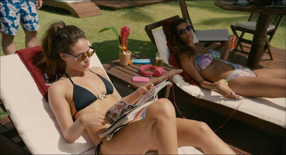 Charlotte Riley on the beach