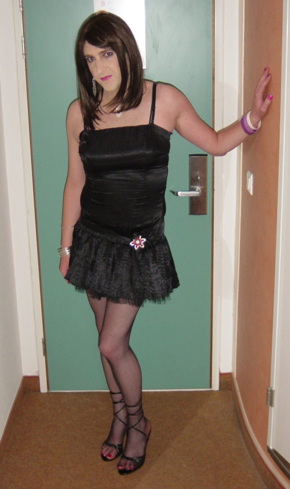 Transvestites in stockings and tights