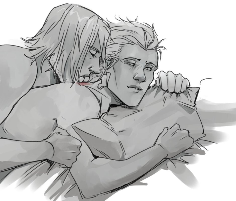 Dante and Virgil Yaoi