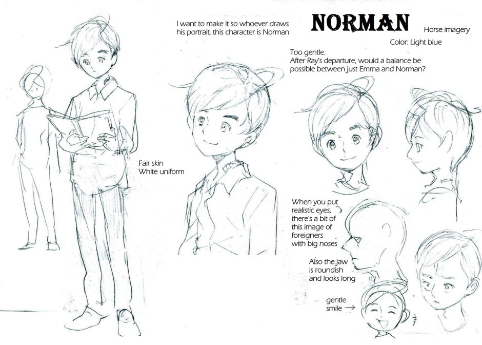Emma and Norman promised fan fiction promised