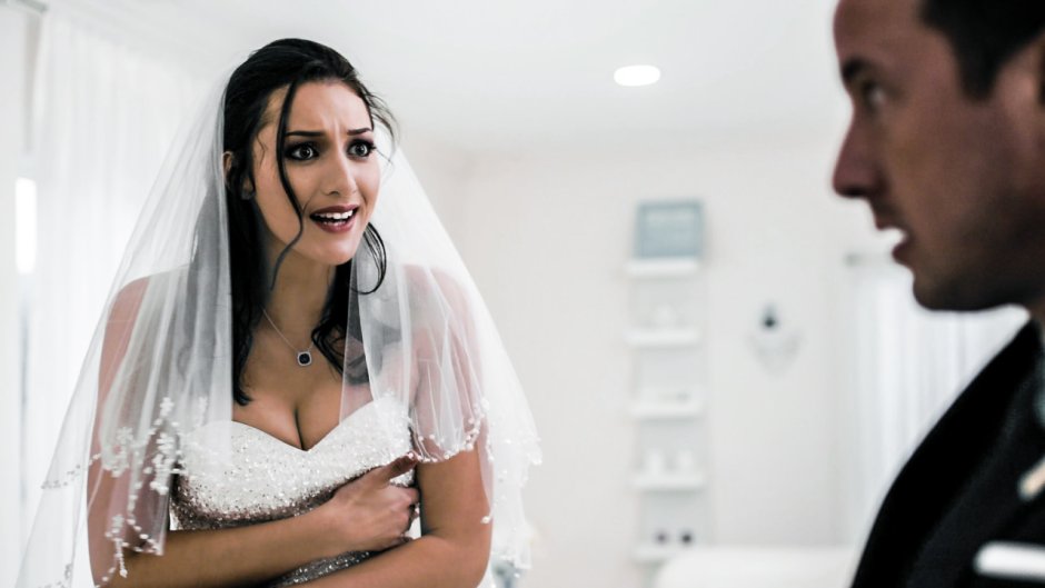 Bella Rolland bride before the wedding