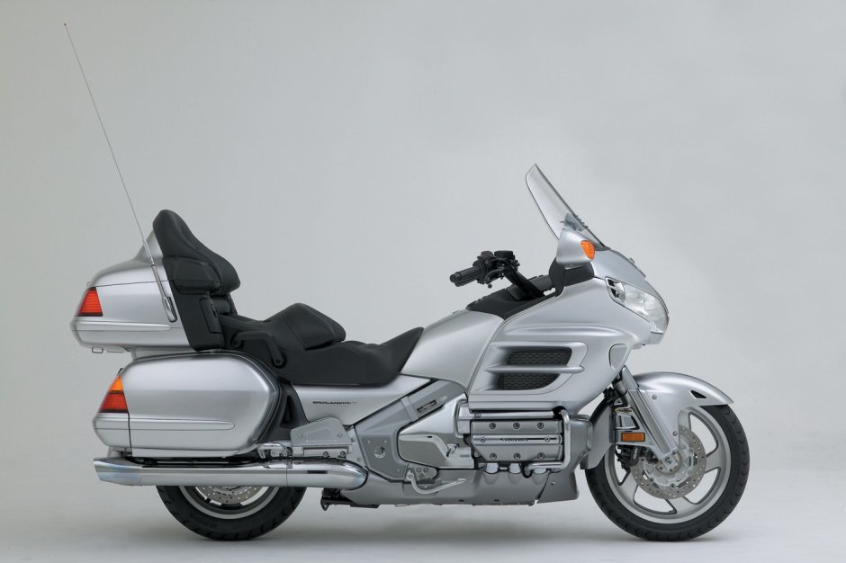Honda Gold Wing 1800 on the road