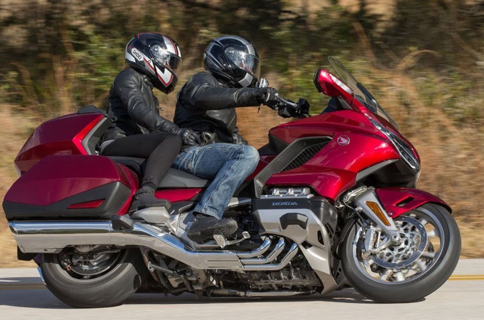 Honda motorcycle is large