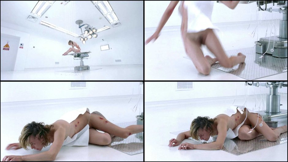 Mill Yovovich Naked in the film A monastery
