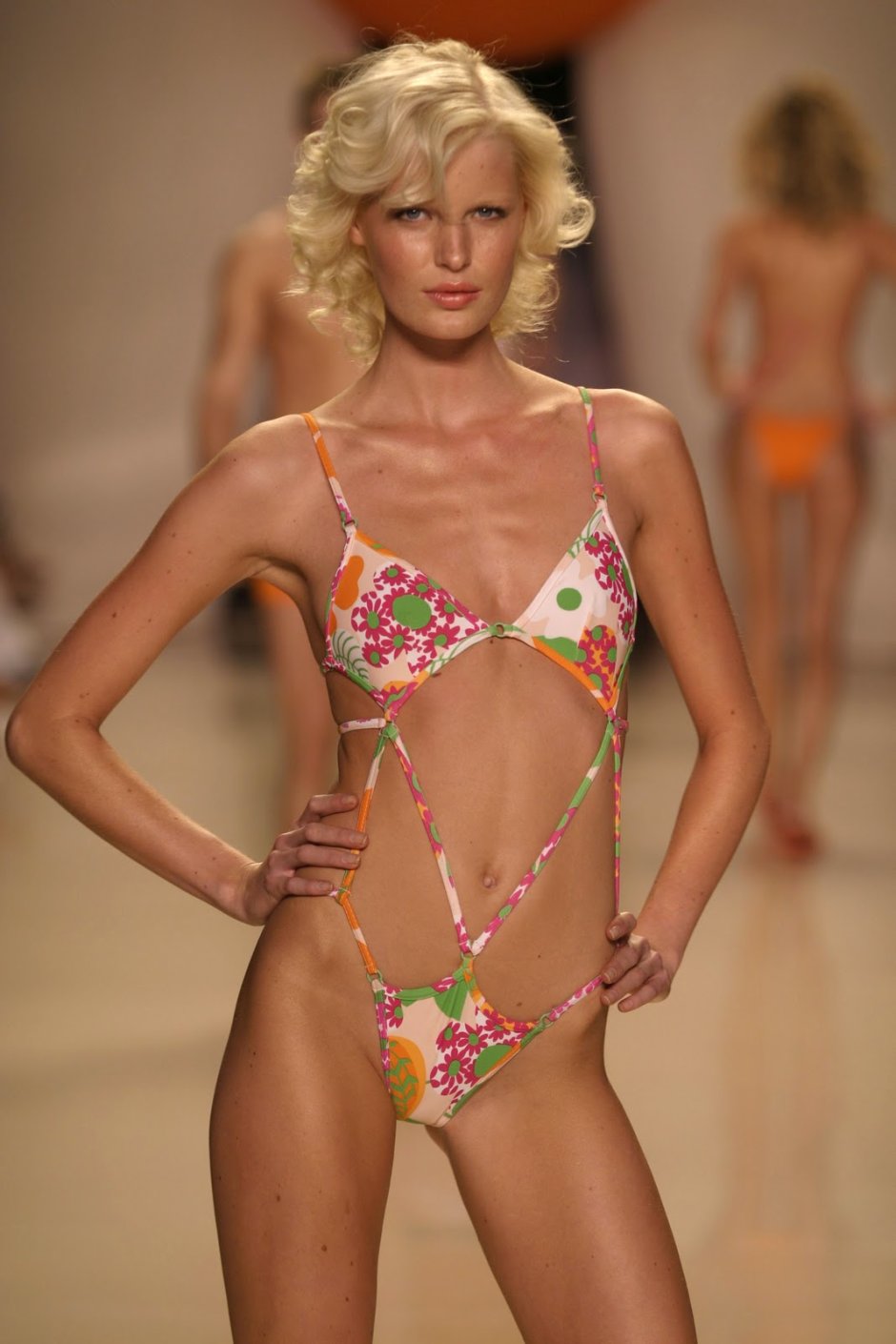 Swedish model Carolina Ginging