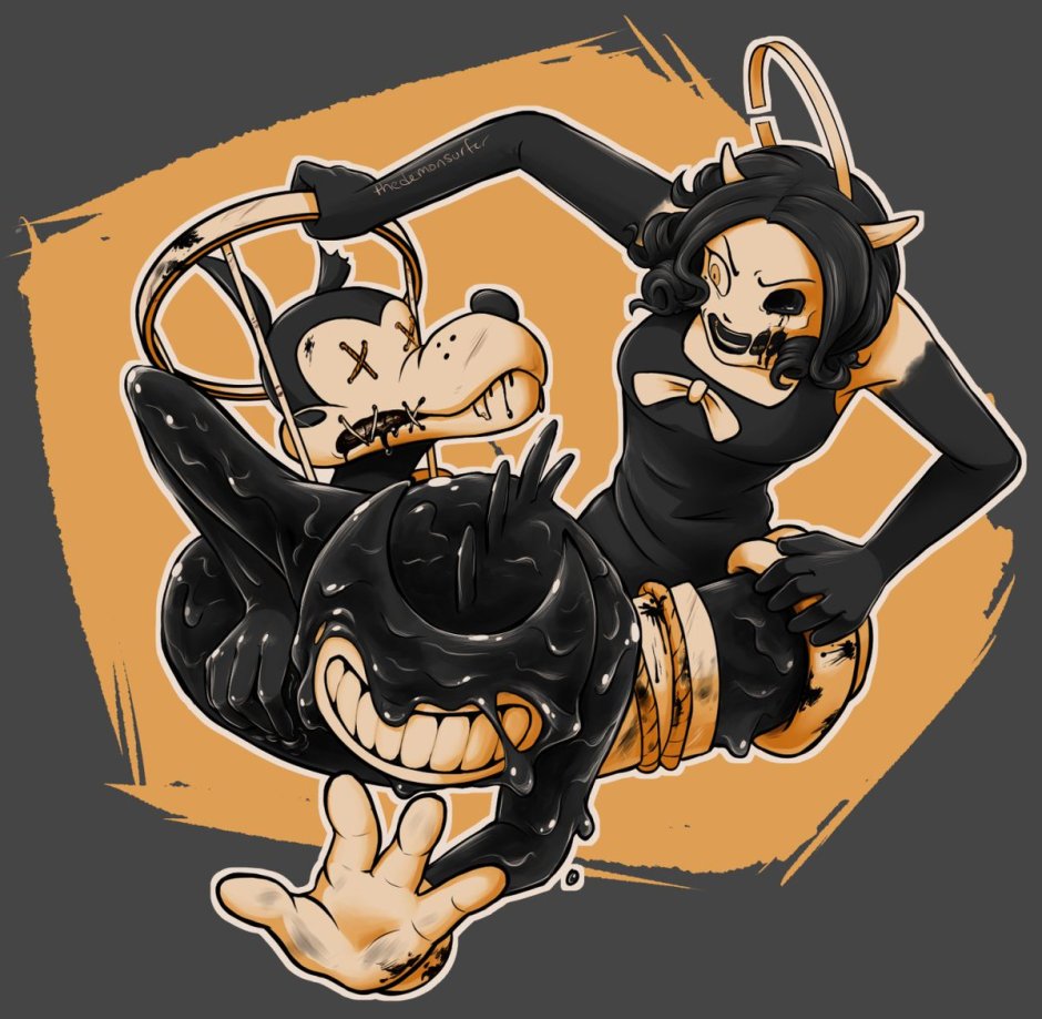 Cartoon about Bendy Cartoon about Bendy