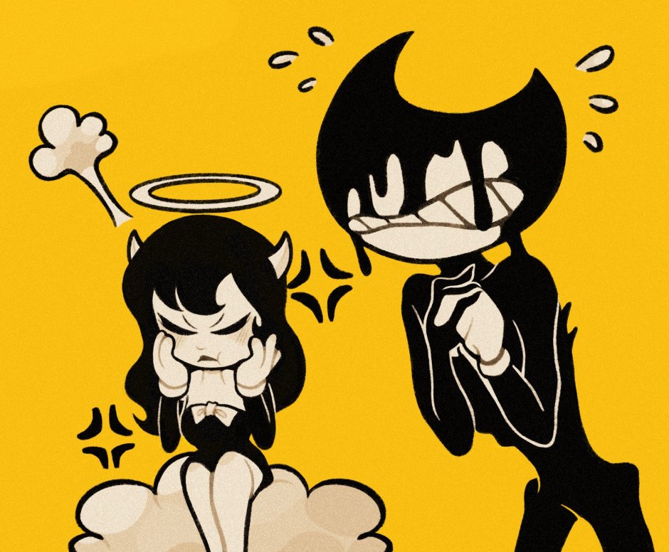 Bendy and the Ink Machine Projectionist vs Ink Demon
