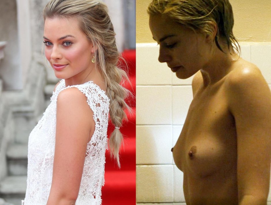 Margot Robbie Naked Breast