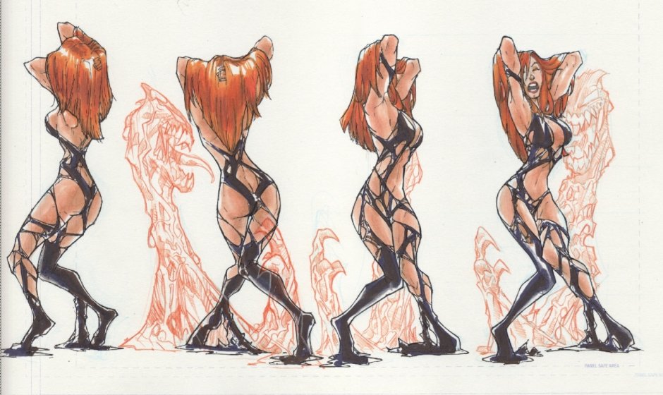 Felicia Hardy, Gwen Hardy and Gwen Staisi and Mary Jane