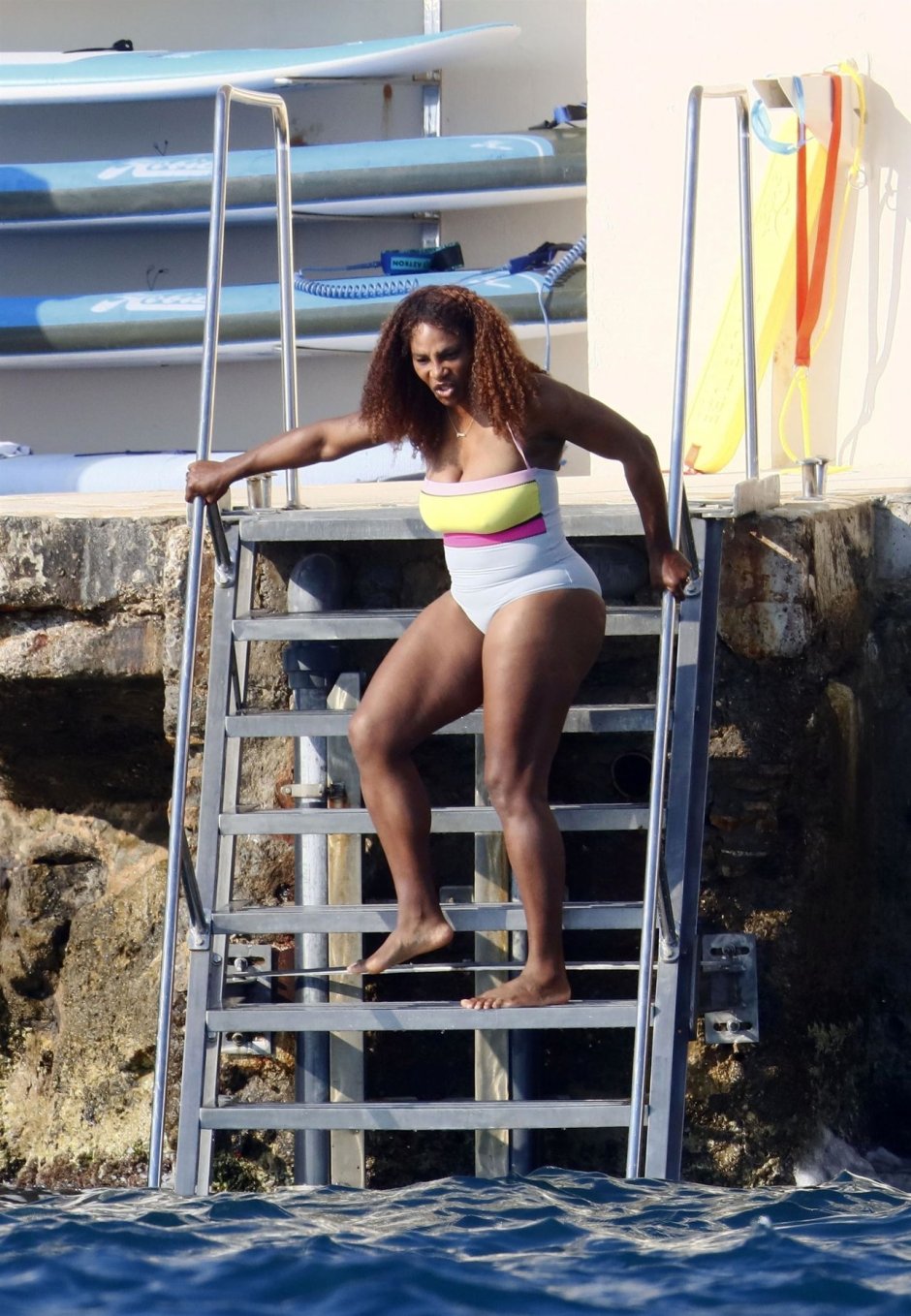 Serena Williams in a swimsuit 2021