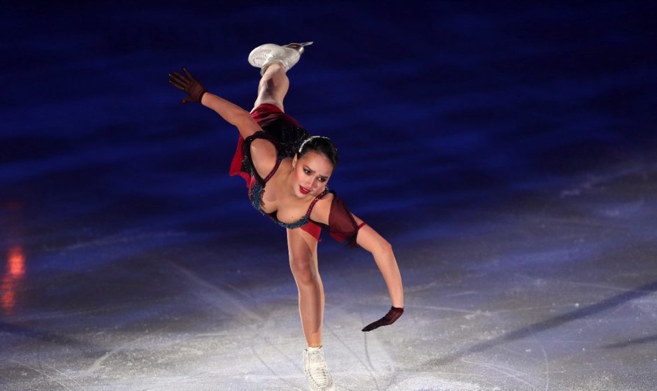 Alina Zagitova in life on the street