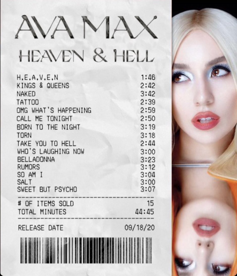 Ava Max Paparazzi