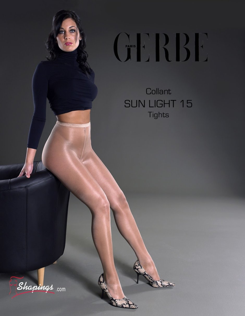 Ladies in shiny tights