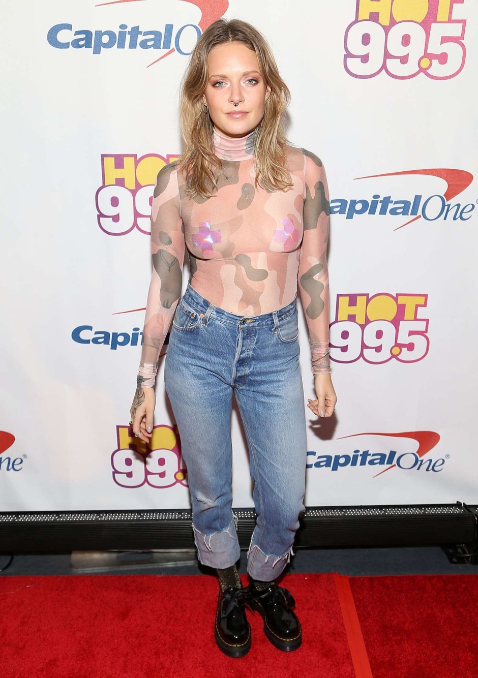 Swedish singer Tuva Lu Naked