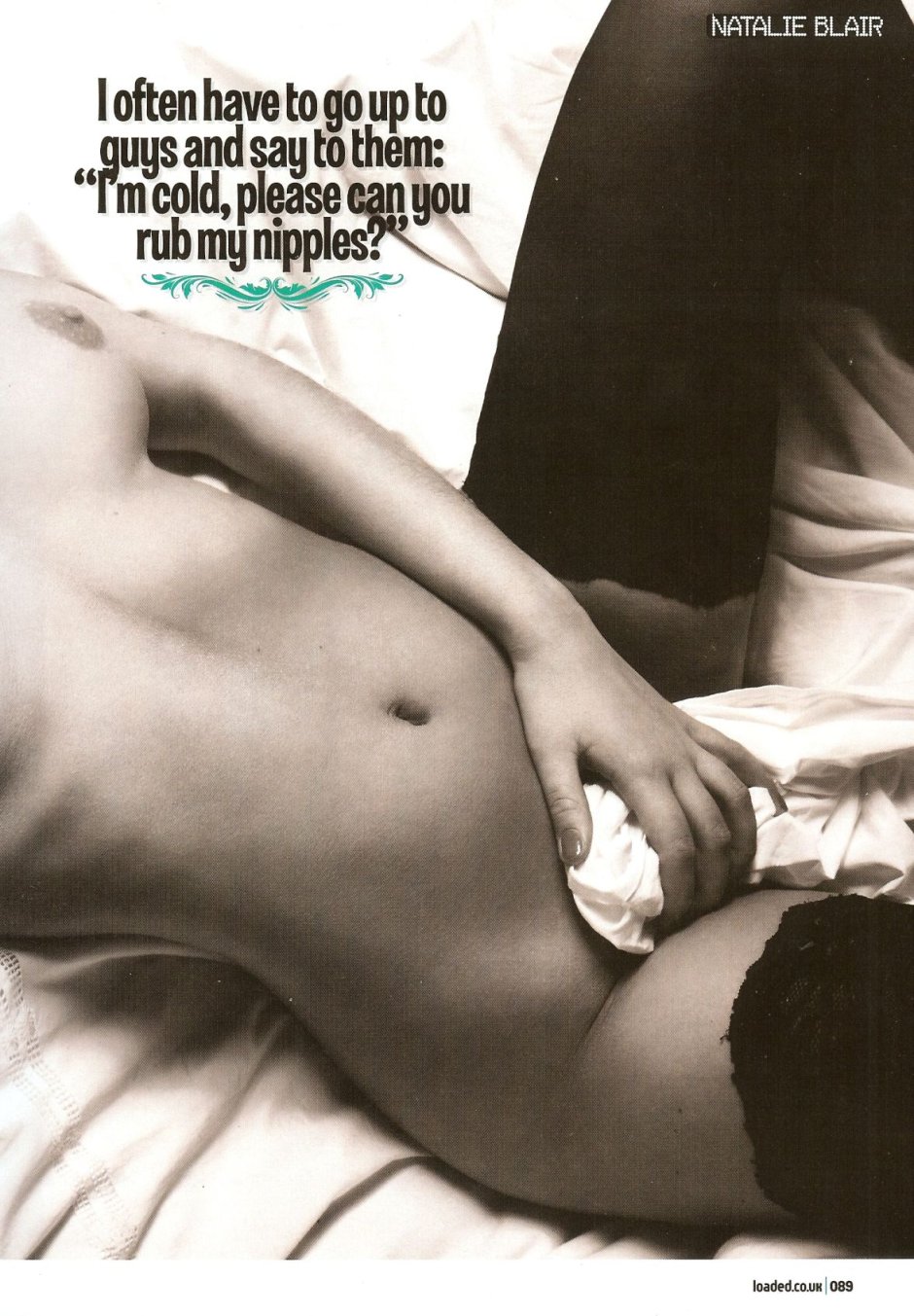 Photo Blair Williams without panties