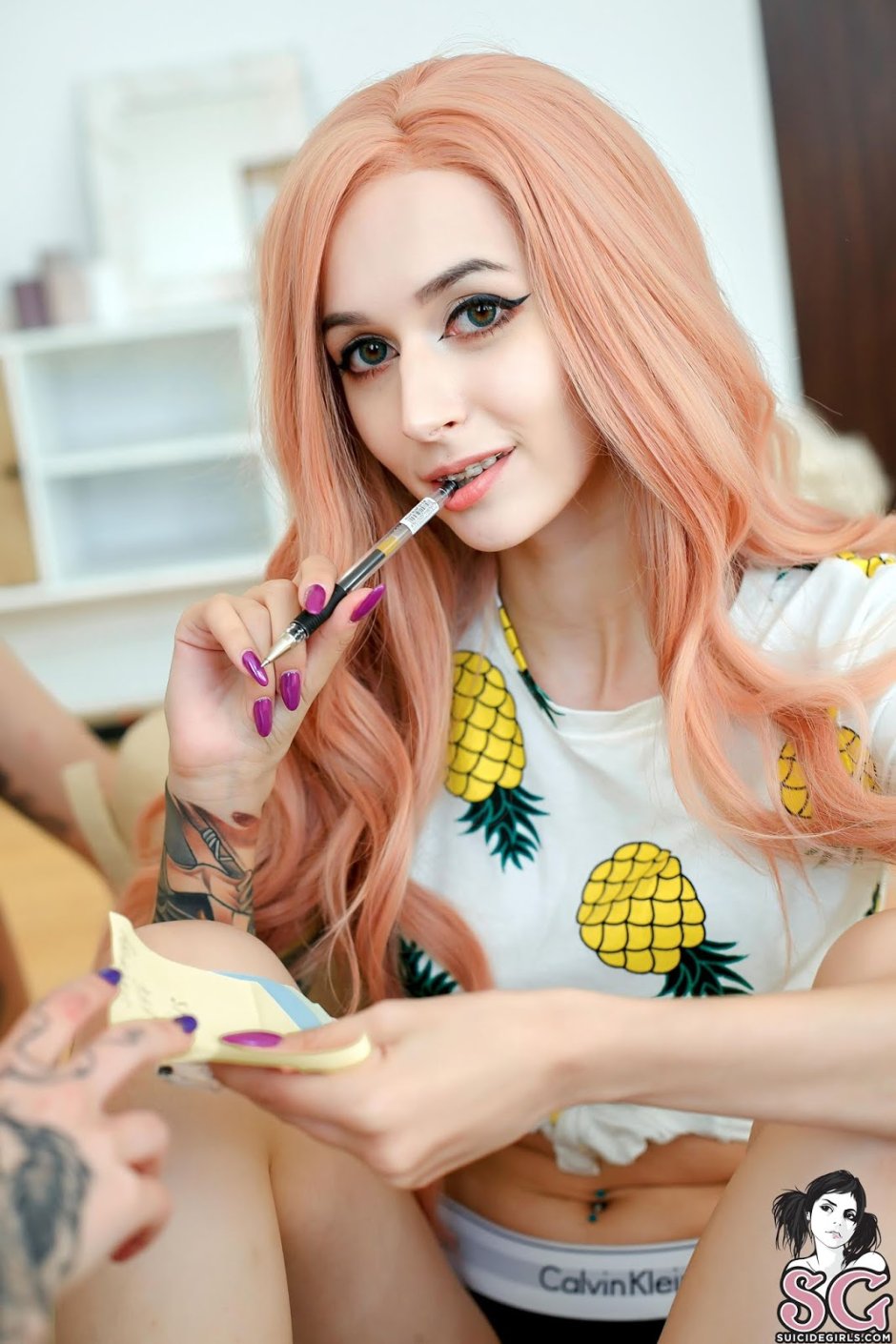 Ahegao cosplay Hinata