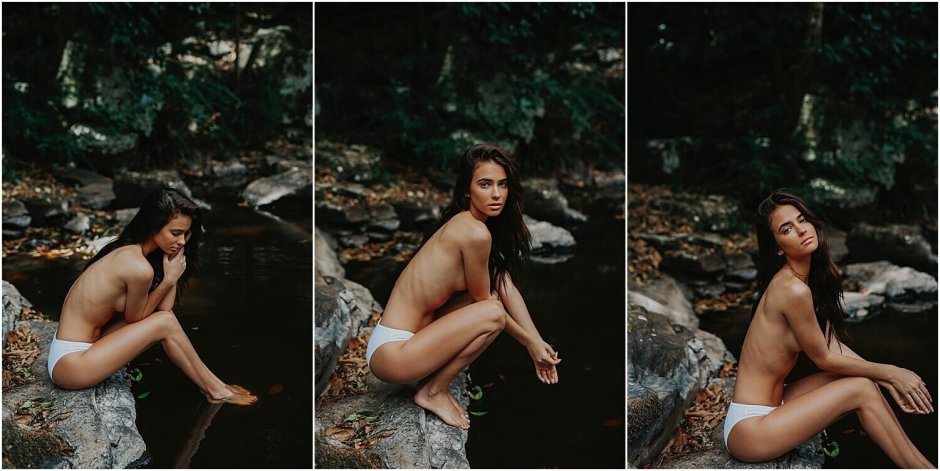 Elisha and Rene Herbert Naked