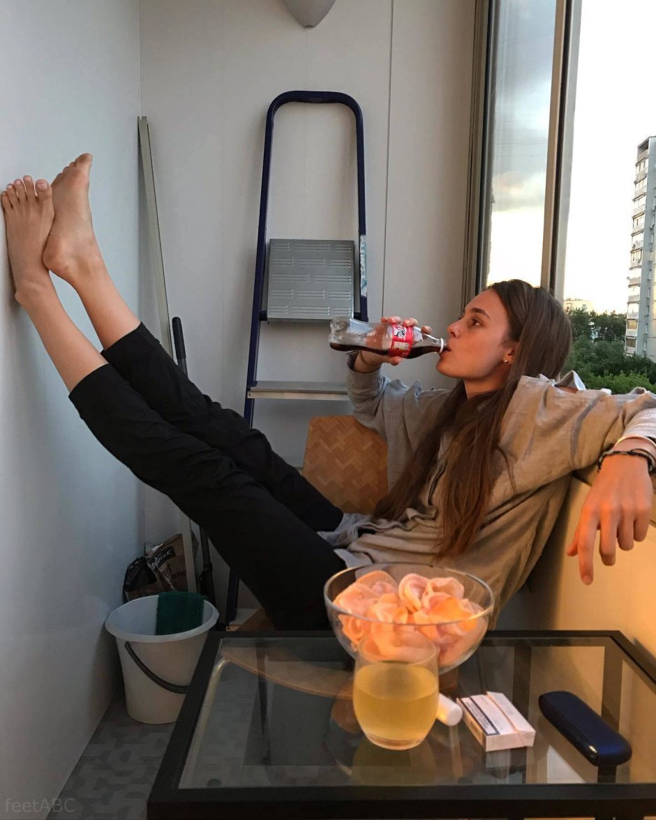 Angelina Strechina Feet