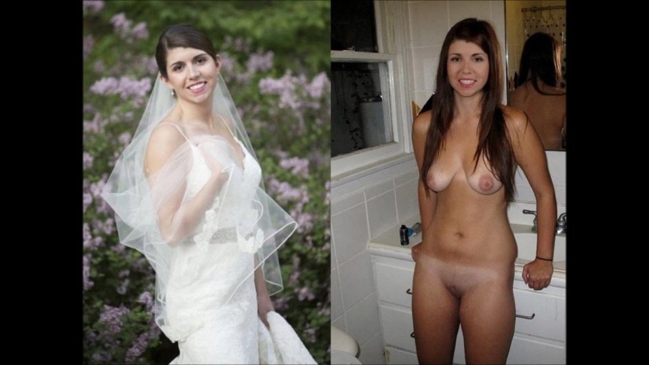Girls dressed and undressed
