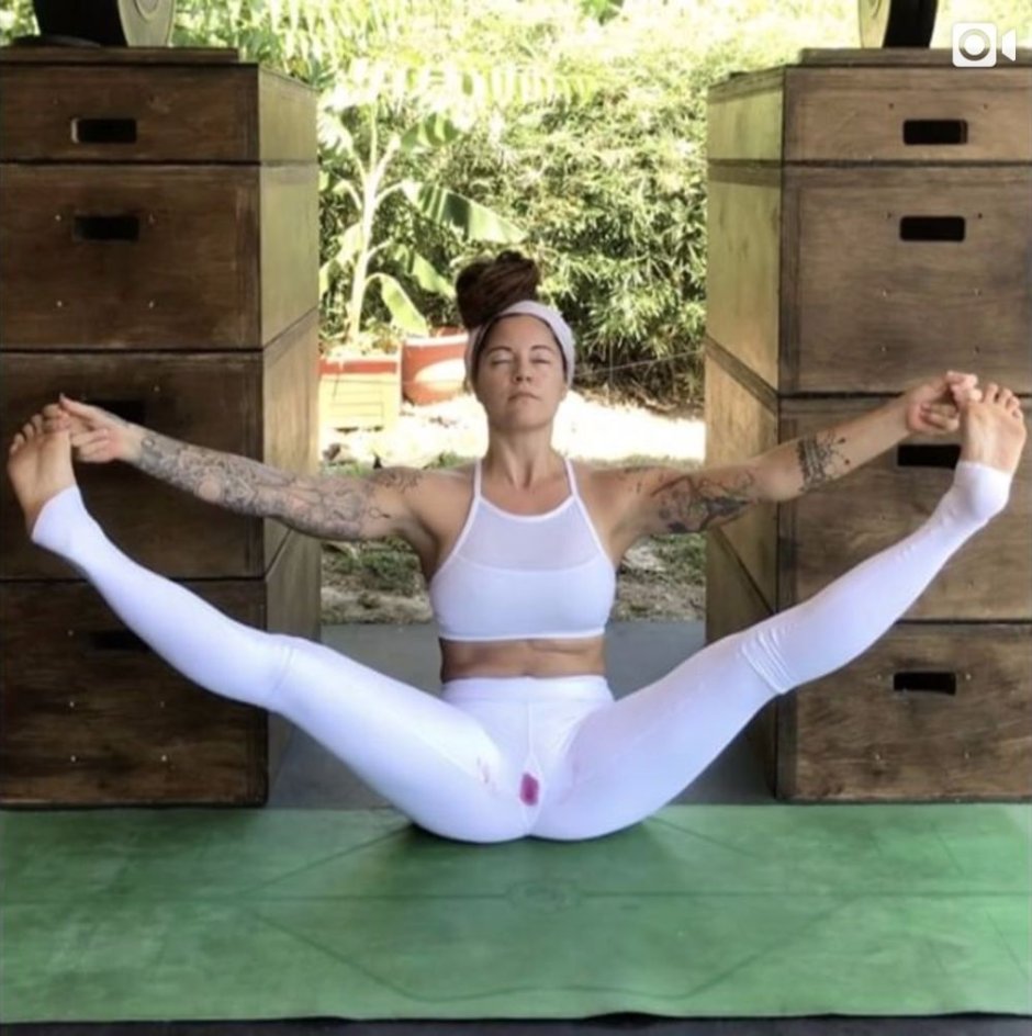 I lit up on yoga
