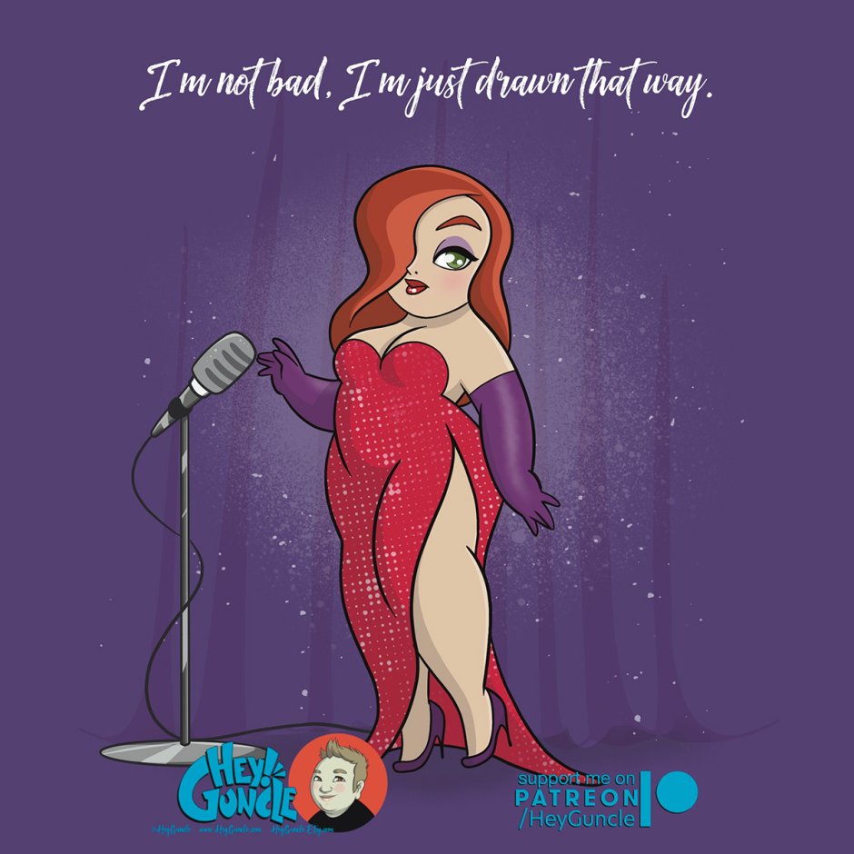Jessica Rabbit Muscle Growth