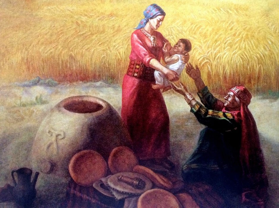 Turkmen painting Wedding