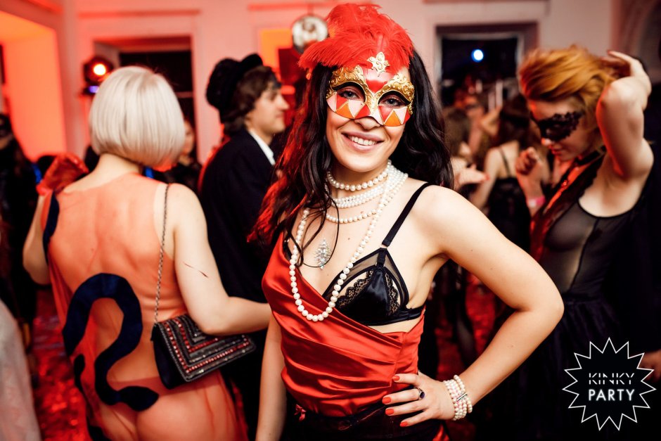 Erotic party in the club