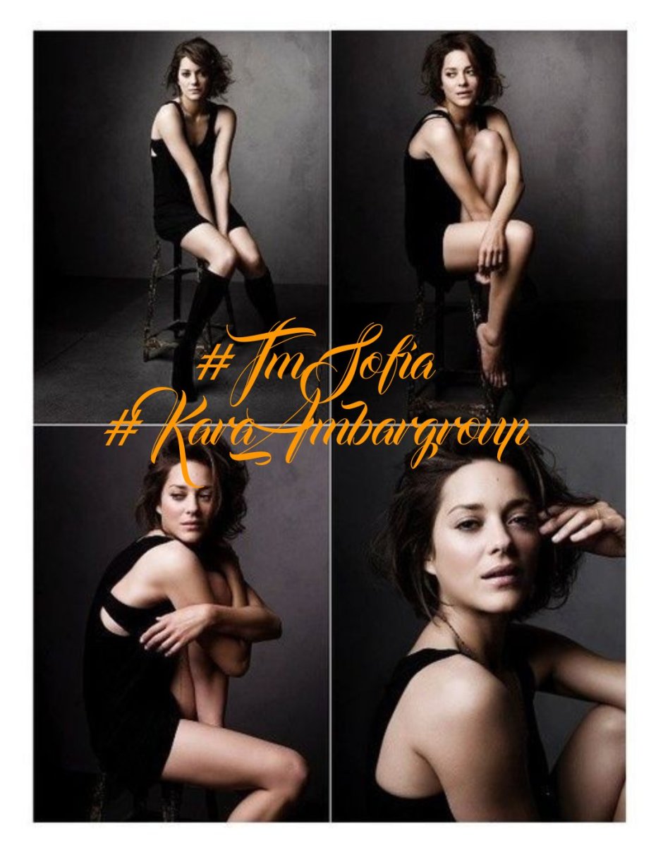 Poses for a photo shoot in the studio