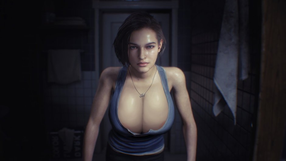 Until Dawn Sam without a towel