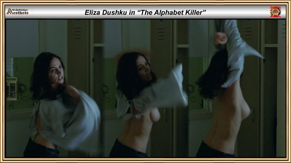 Erotic photo shoot of actress Eliza Dushka