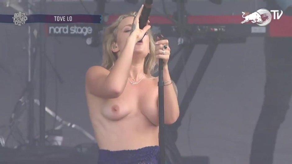 Selma Judith Topless at the festival in Roskilla 2019 Video
