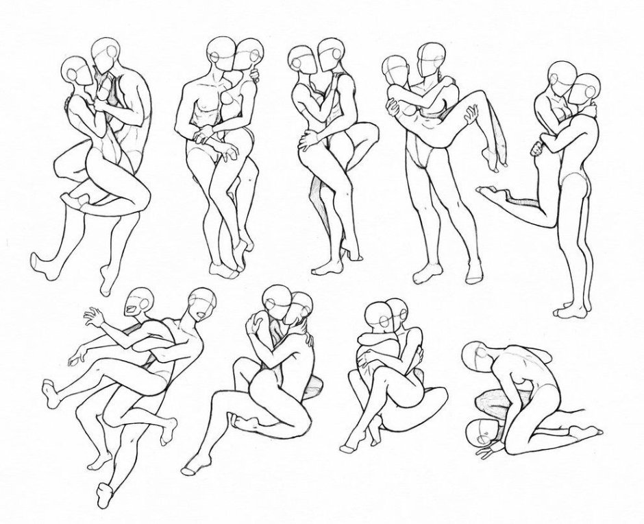 Basic drawing poses