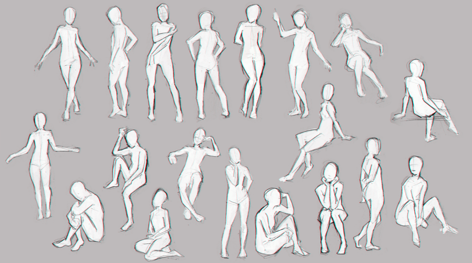 Full -length person reference