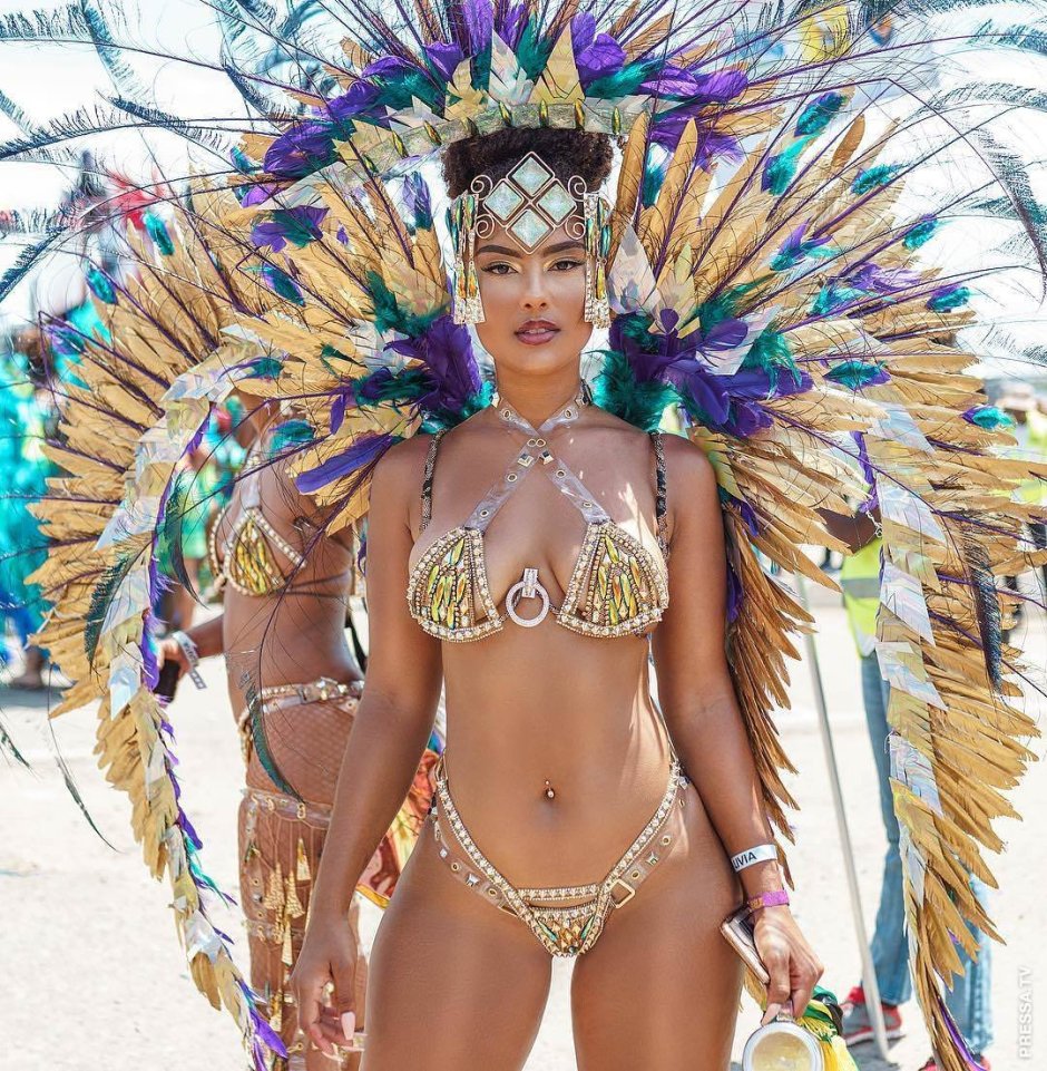 Carnival in a swimsuit