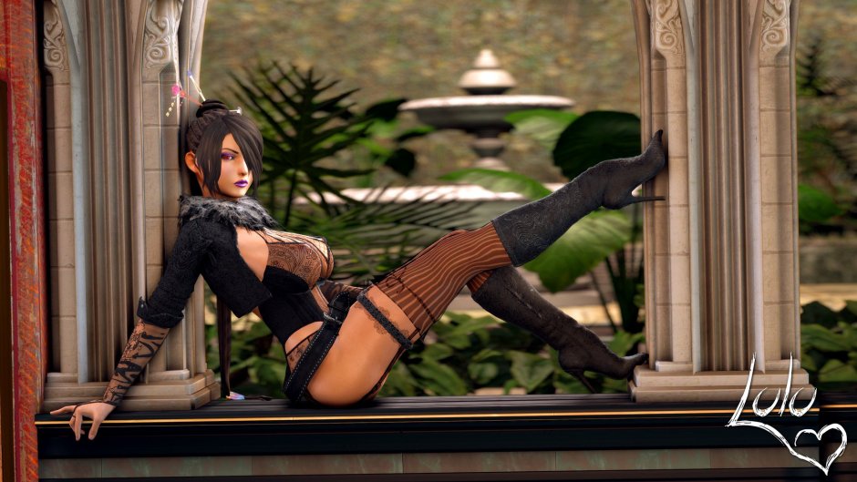 Final Fantasy 10 Lulu 3D