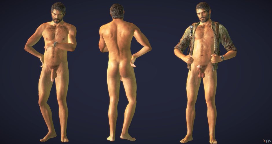 Young beautiful naked guy