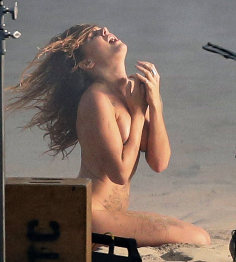 Speech by topless