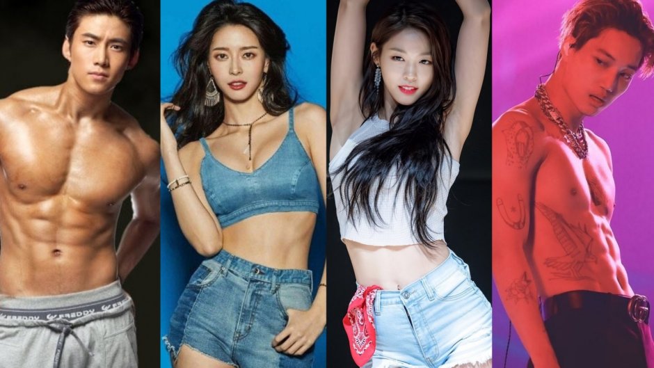 Lee Hyori and Shownu