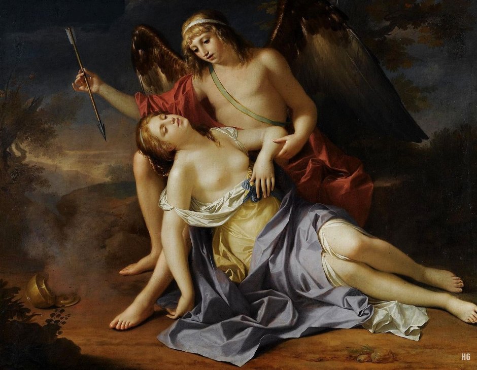 Van Dyck Amur and Psyche