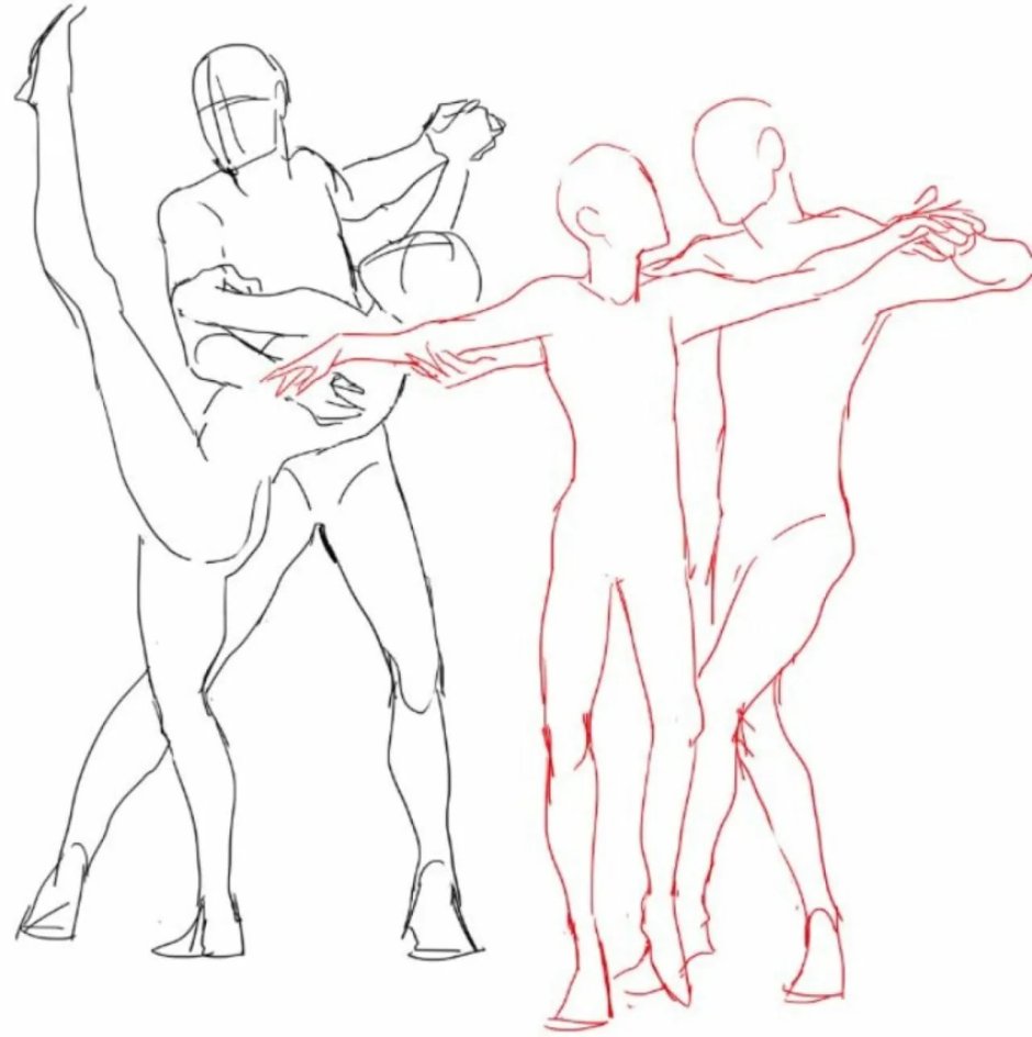 Poses reference pair reference