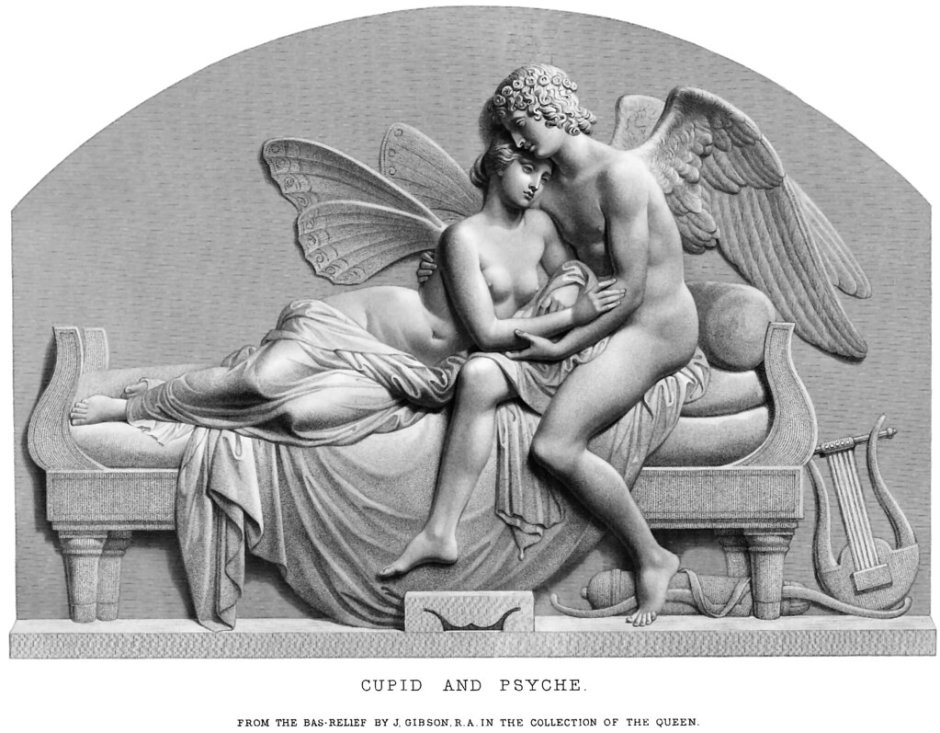 Amur and Psyche Art