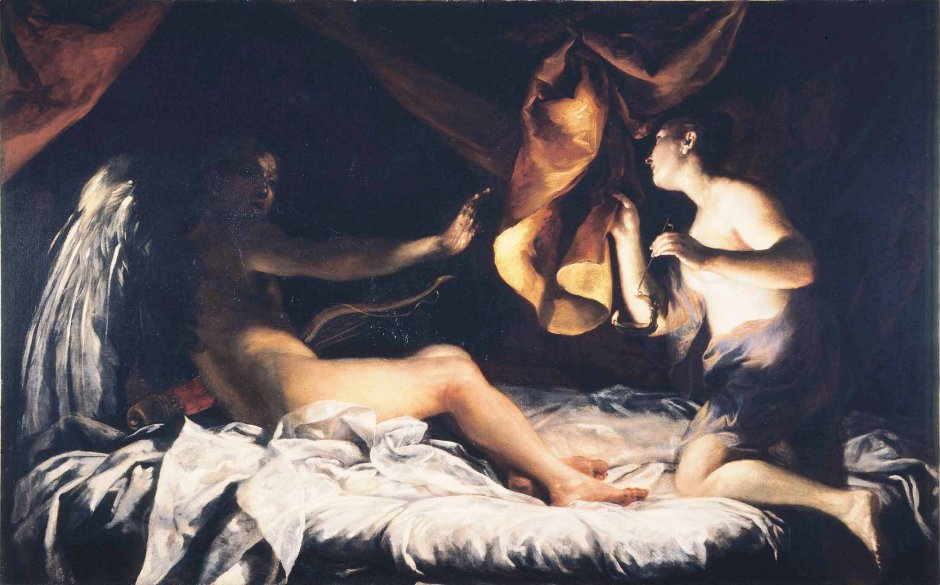 Amur and Psyche Orazio Gentleski