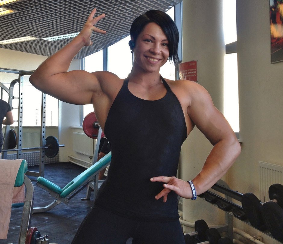 Katyukha Kuznetsova bodybuilder