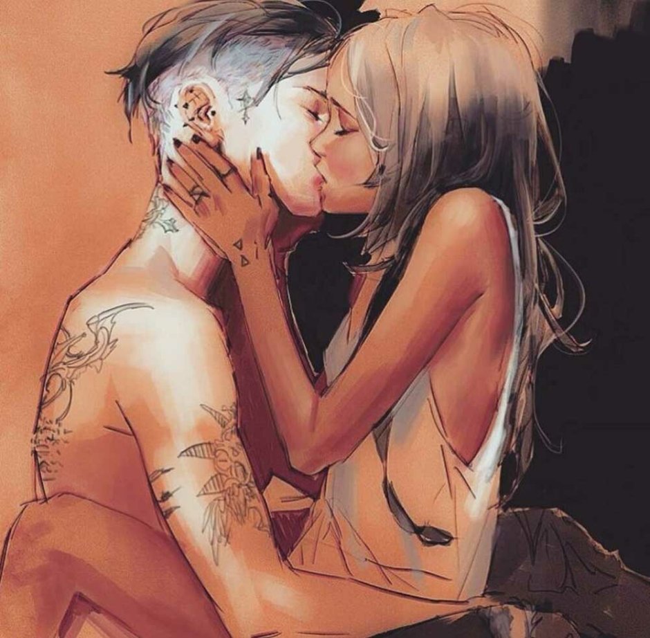 Boy and girl art