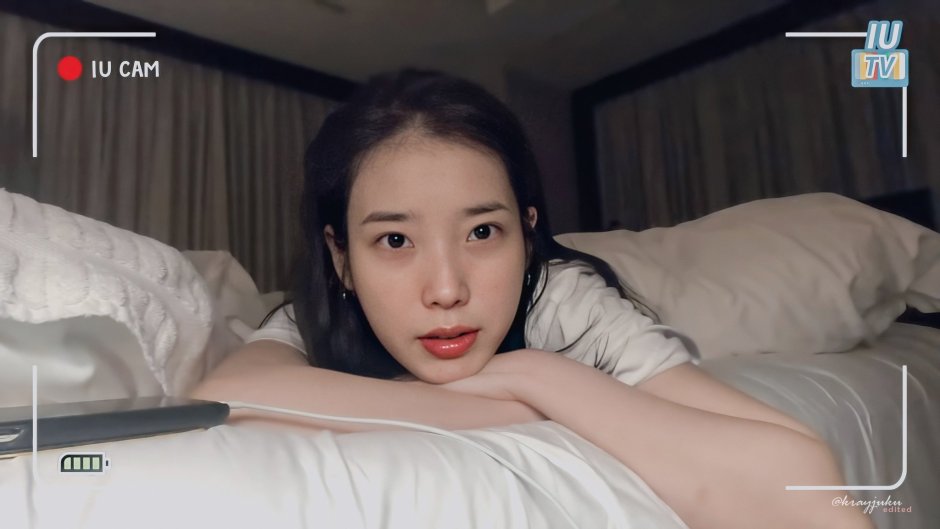 IU in a swimsuit