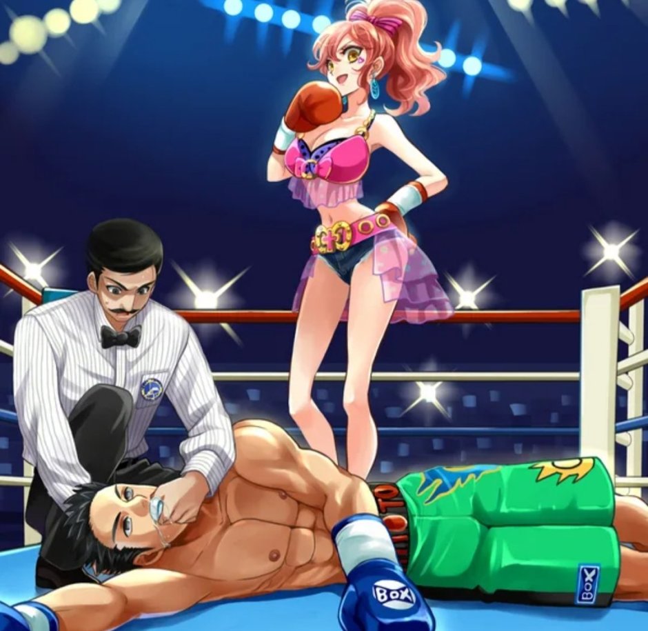 Women's boxing anime