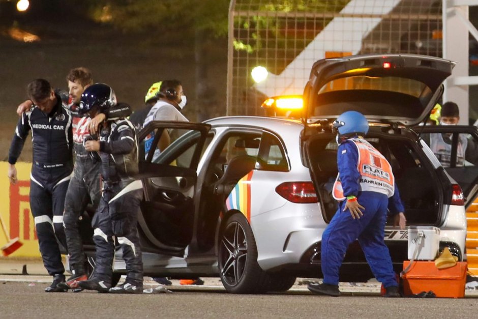 Byanka racing f1 accident