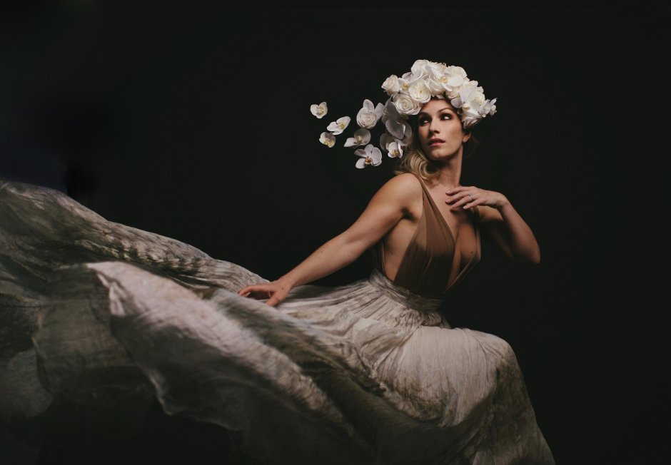 Ingrid Falesis in youth