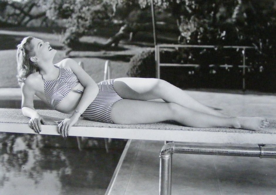 Ingrid Alberini in a swimsuit